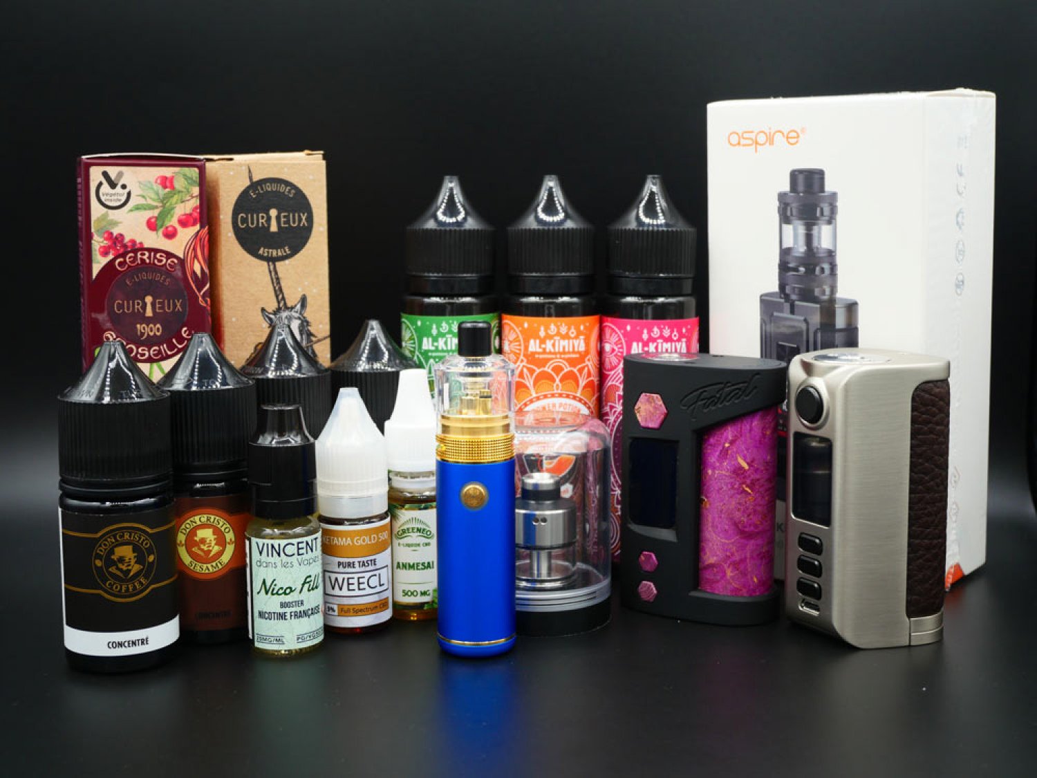 e-liquide et vapotes